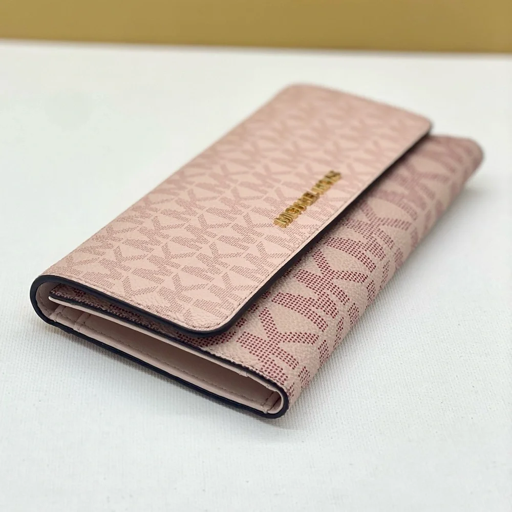 Michael Kors Trifold Wallet Powder Blush Multi